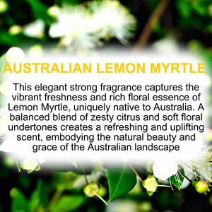 Australian Lemon Myrtle Body Spray Mist – Vegan, Cruelty-Free, Alcohol-Free Perfume