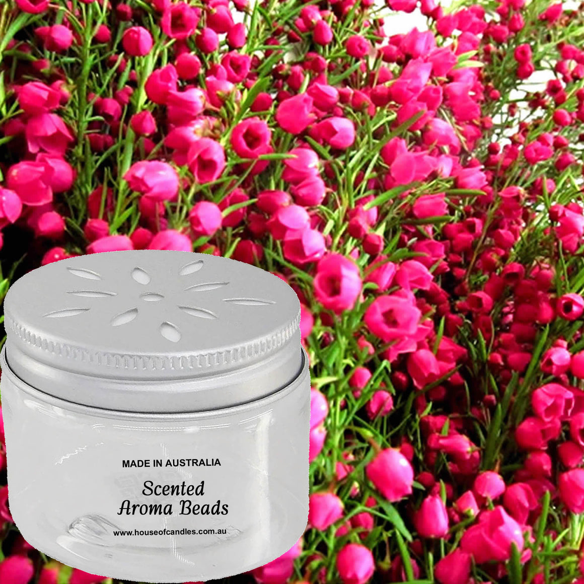 Australian Red Boronia Scented Aroma Beads Room/Car Air Freshener