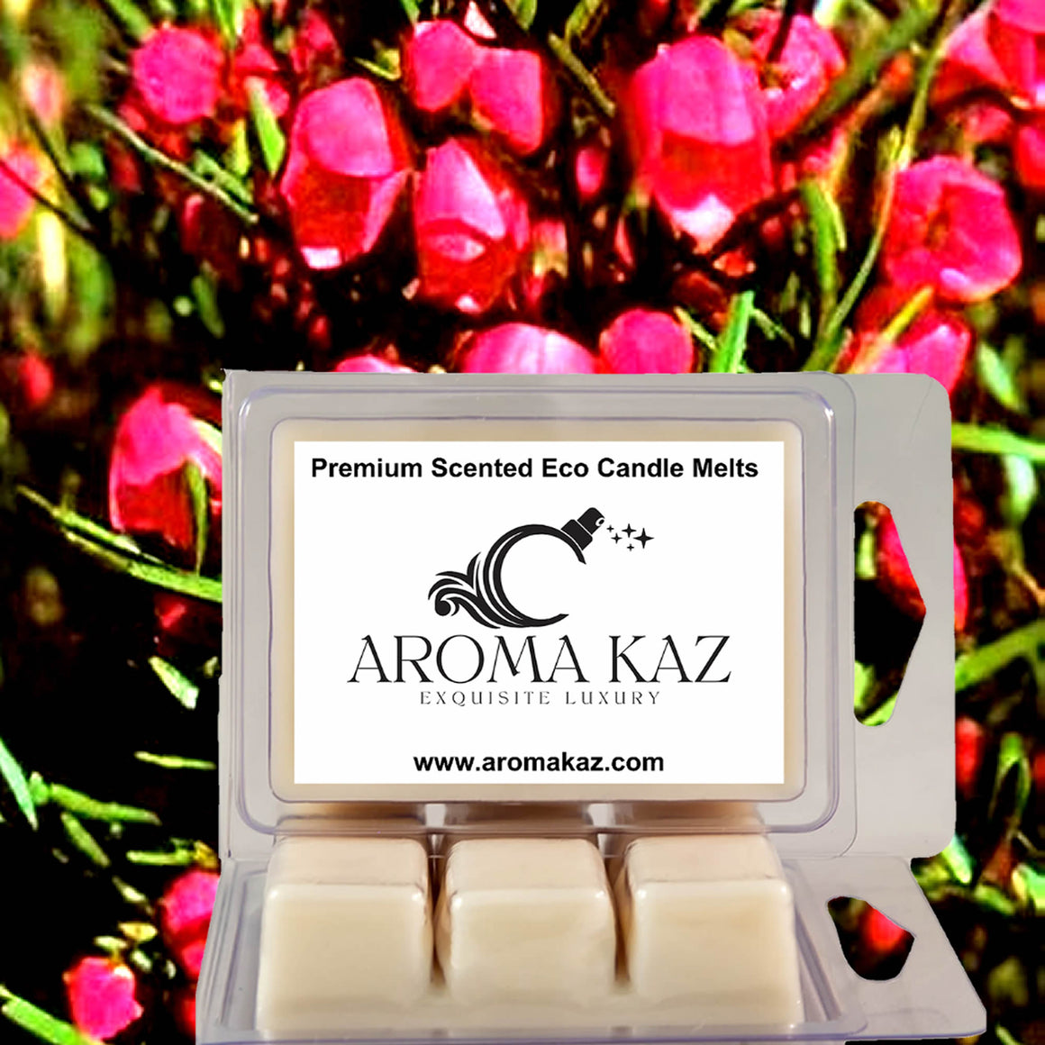 Australian Red Boronia Candle Wax Melts - Clams