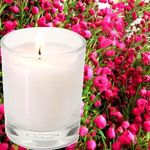 Australian Red Boronia Scented Eco Soy Votive Candles Hand Poured