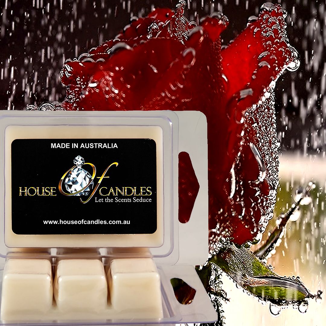 Australian Sandalwood Rose Eco Soy Candle Wax Melts Clam Packs