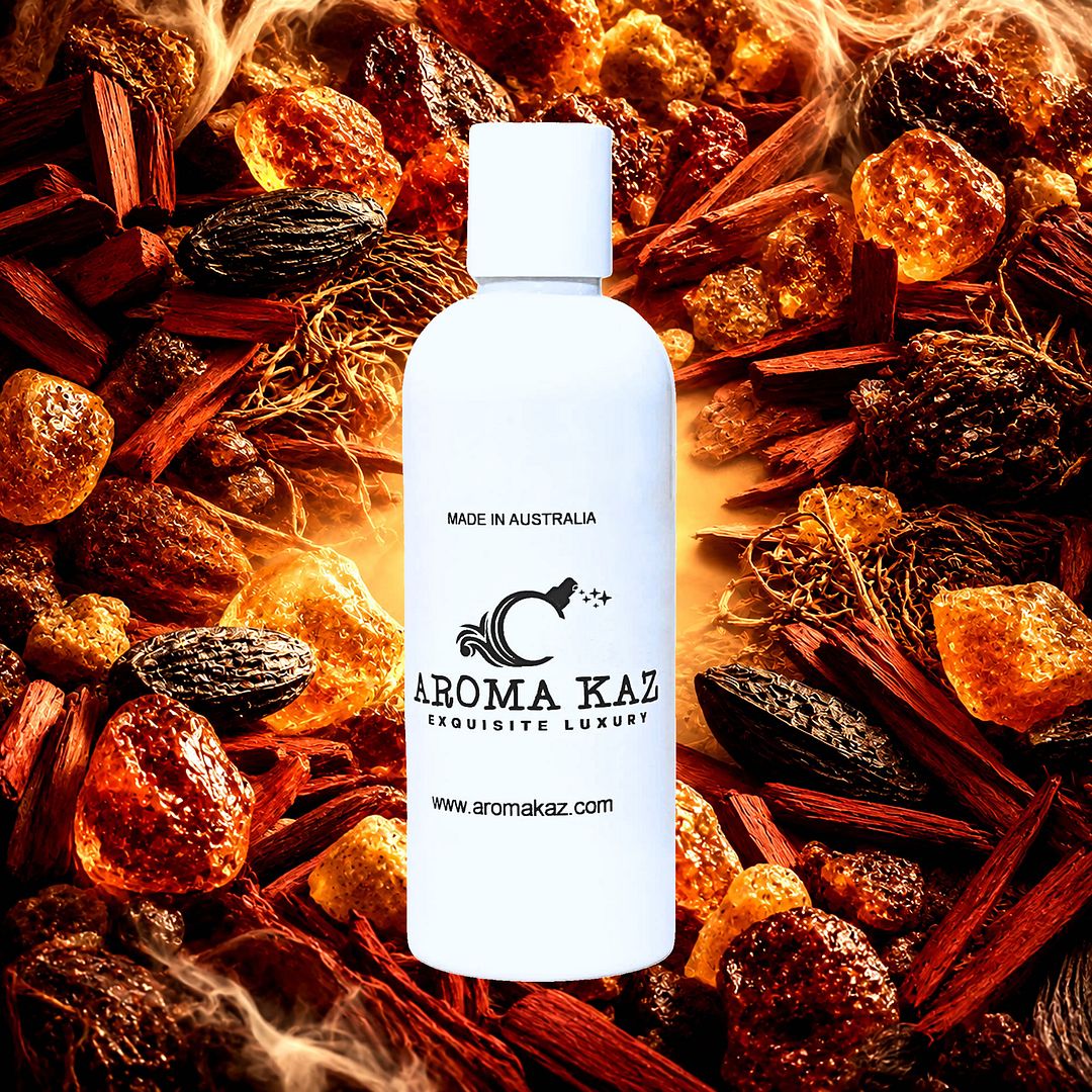 Oriental Myrrh & Musk Body Wash Shower Gel – vegan, cruelty-free featuring deep resinous myrrh and sensual musk, handmade in Australia.