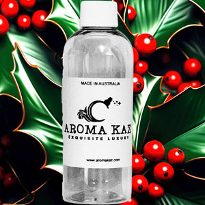 Mistletoe & Holly Berry Vegan candle and soap making fragrance oil, cruelty-free and made in Australia. Ideal for DIY crafts, candles, soaps, bath body and home fragrance projects.
