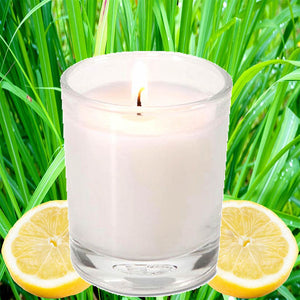 Lemon Citronella Eco Soy Votive Candles – Vegan, Cruelty-Free, Hand Poured and Made in Australia -  15+ Hour Fragrance Burn – Use in Votive Holders Only – Choose Colour & Pack Size