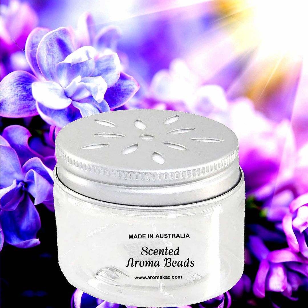 Fresh Lilac Scented Aroma Beads Room/Car Air Freshener