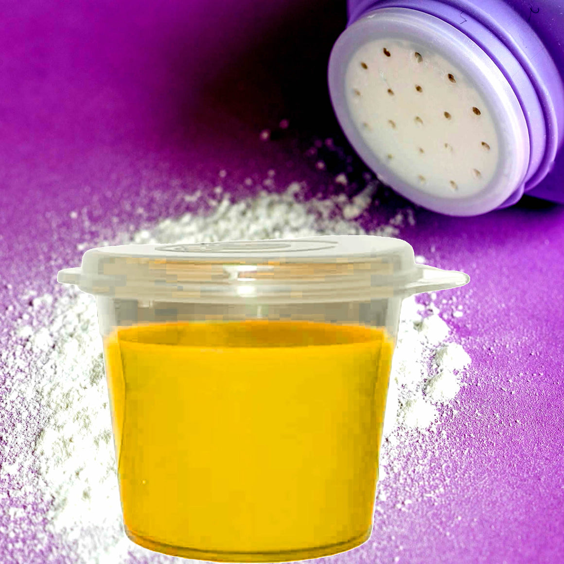 Baby Talc Powder Soy Candle Melt Shot Pots – Plant-Based, Vegan, Cruelty-Free, Hand-Poured