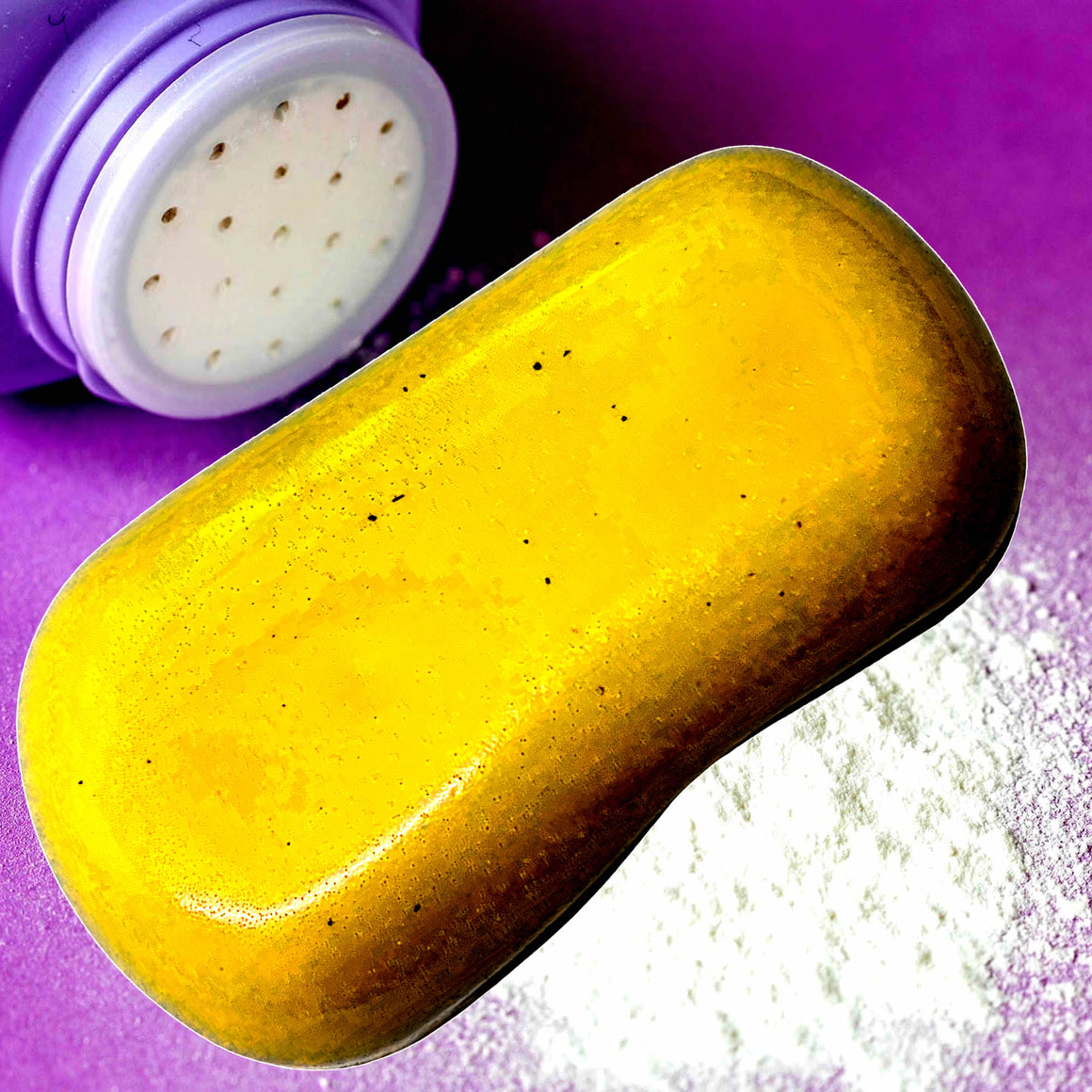 Baby Talc Powder Vegan Soap Bars Plant-Based Cruelty-Free Handcrafted