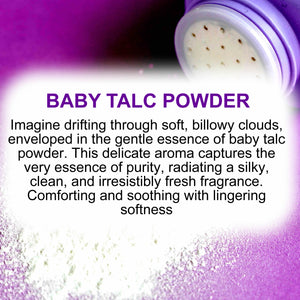 Baby Talc Powder Body Spray Mist - Vegan, Cruelty-Free, Alcohol-Free Perfume