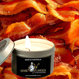Bacon Scented Eco Soy Tin Candles