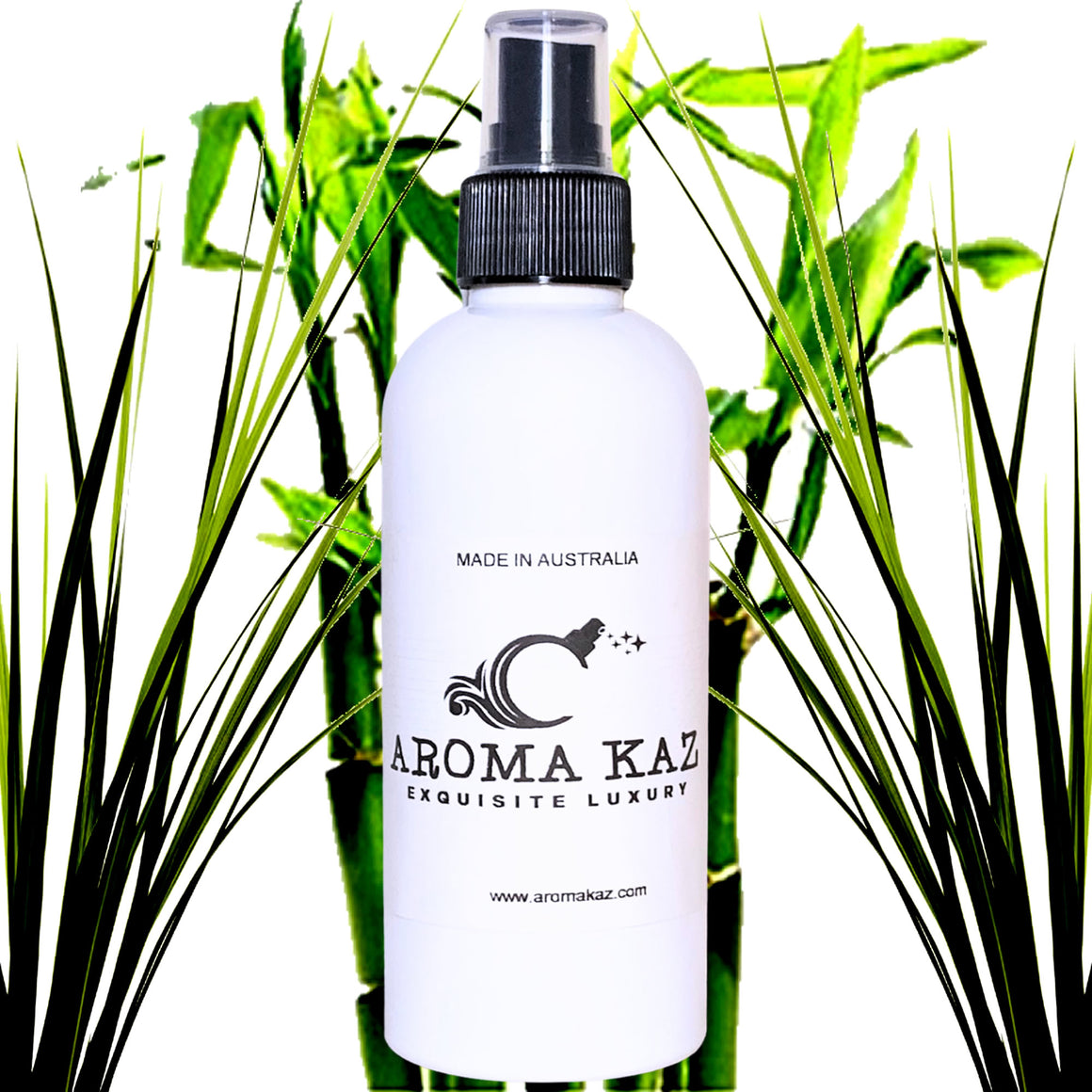 Bamboo & Vetiver Car Air Freshener Spray Deodoriser – eco-friendly, vegan, cruelty-free handmade featuring earthy bamboo and vetiver blend, handmade in Australia.