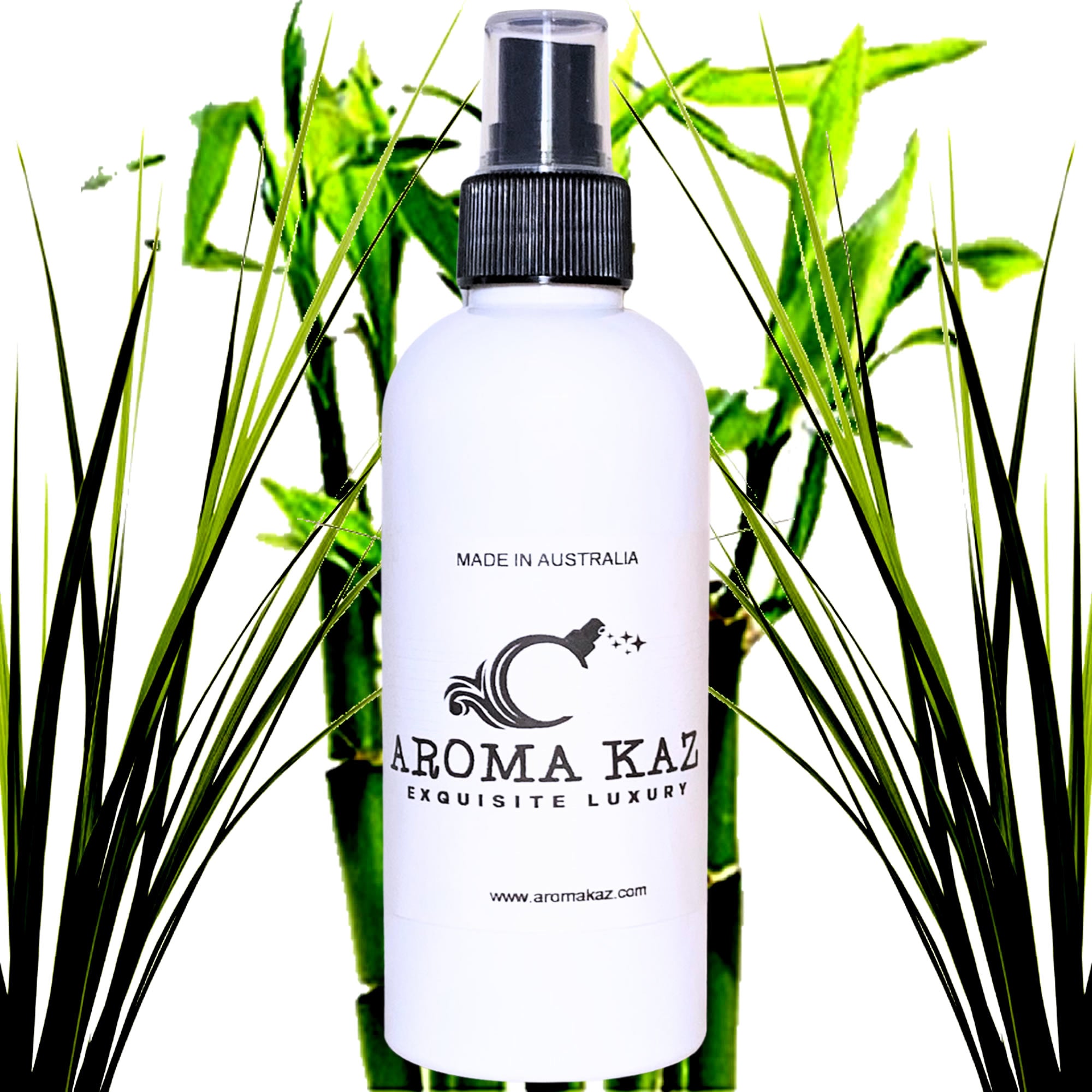 Bamboo & Vetiver Body Spray Mist – vegan, cruelty-free body spray featuring earthy bamboo and vetiver blend, handmade in Australia.