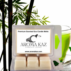 Bamboo & Green Tea Candle Wax Melts - Clams