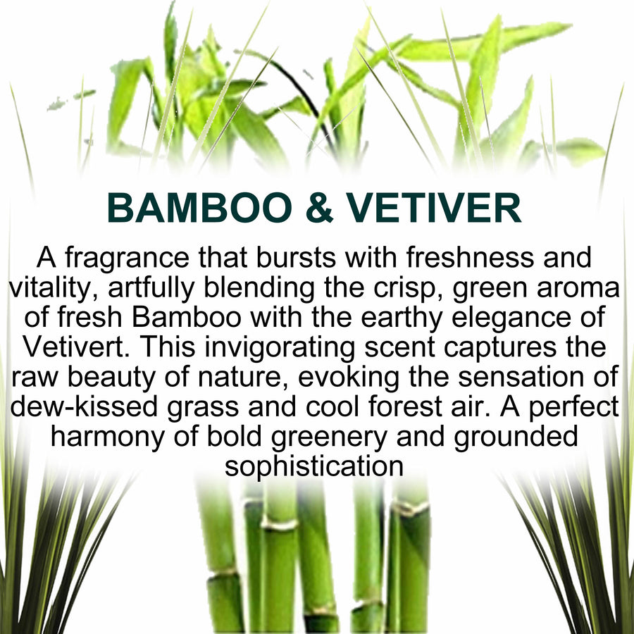 Bamboo & Vetiver Body & Hand Cream Vegan Cruelty-Free Moisturiser