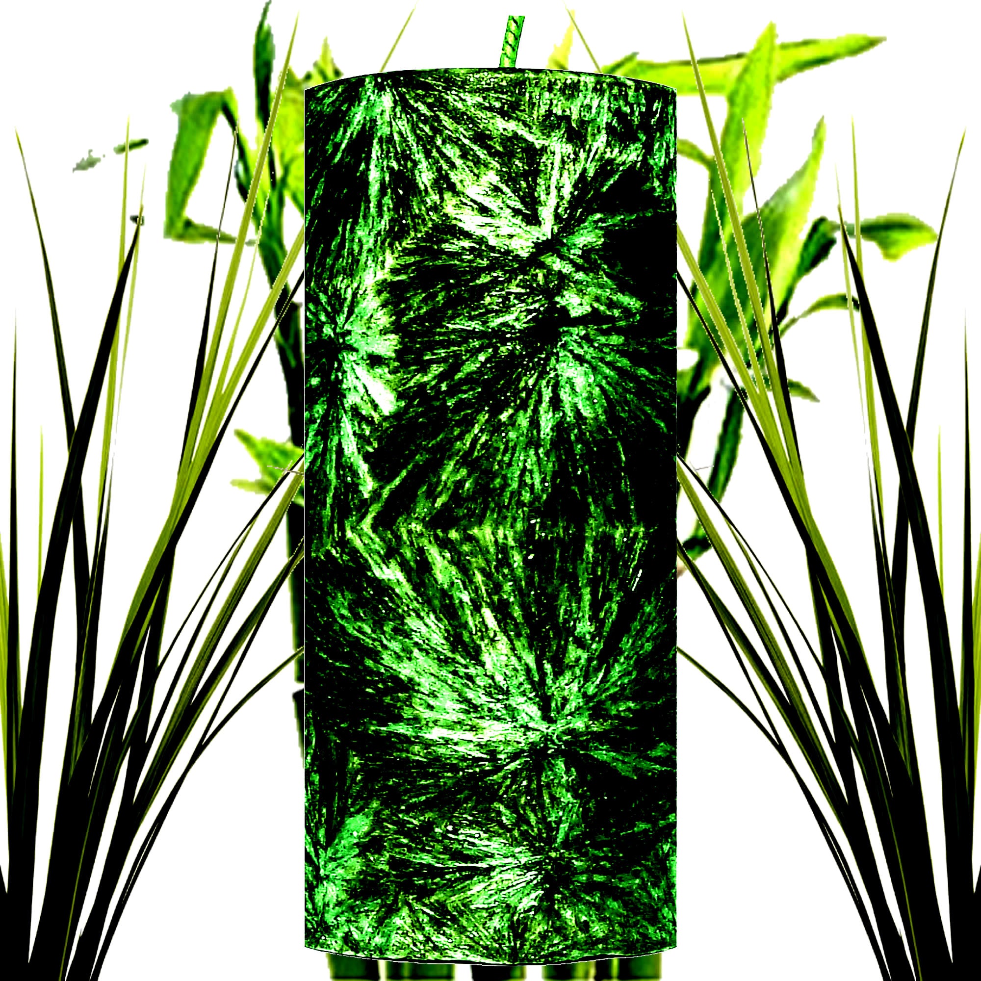Bamboo & Vetiver Pillar Candle – Plant-Based, Eco-Friendly, Vegan, Cruelty Free