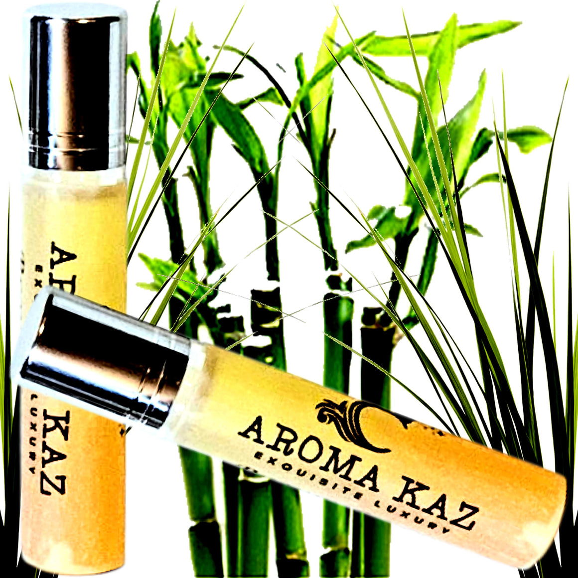 Bamboo & Vetiver Roll-On Fragrance Plant-Based Vegan Cruelty Free