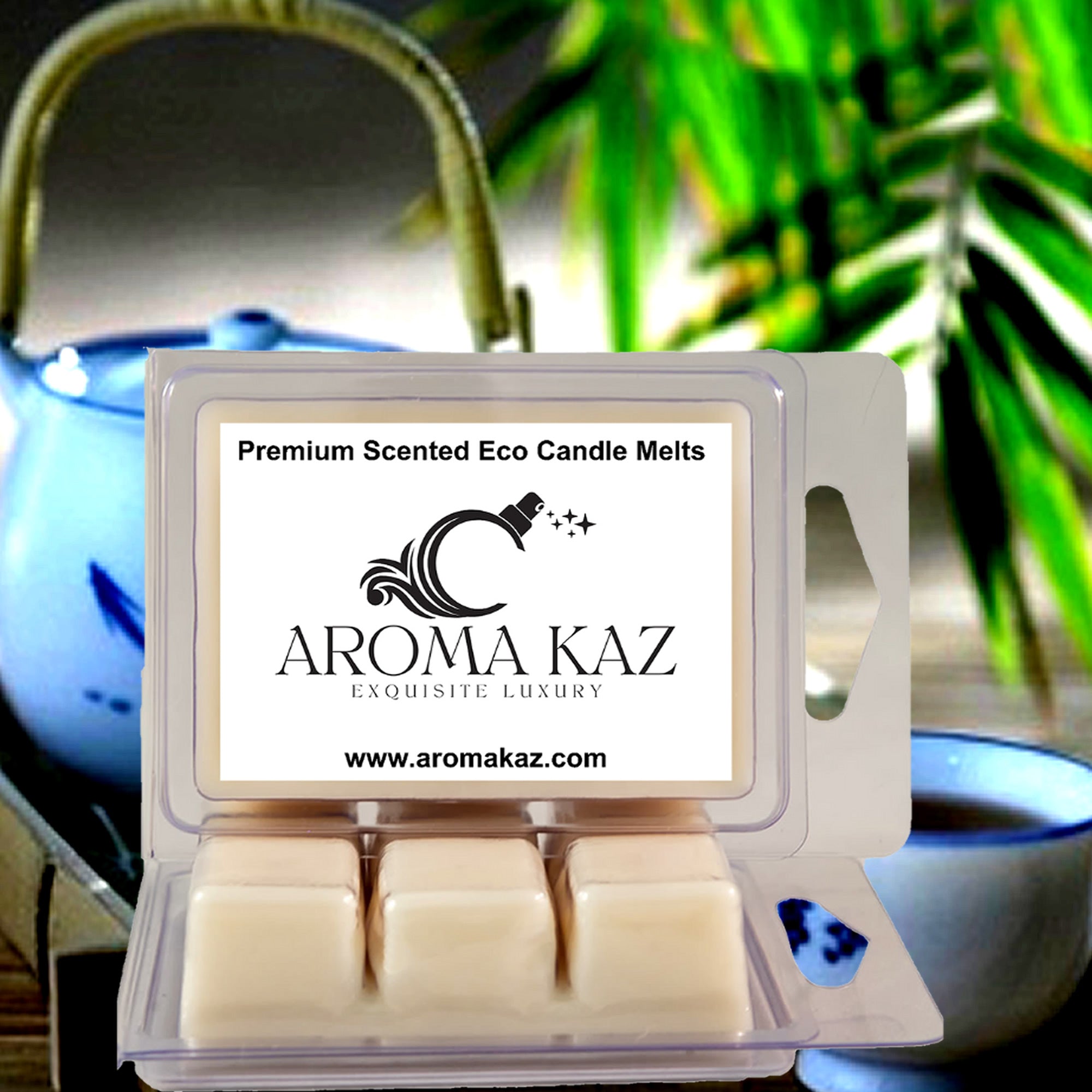Bamboo & White Tea Soy Wax Melts – Hand-Poured, Plant-Based & Vegan