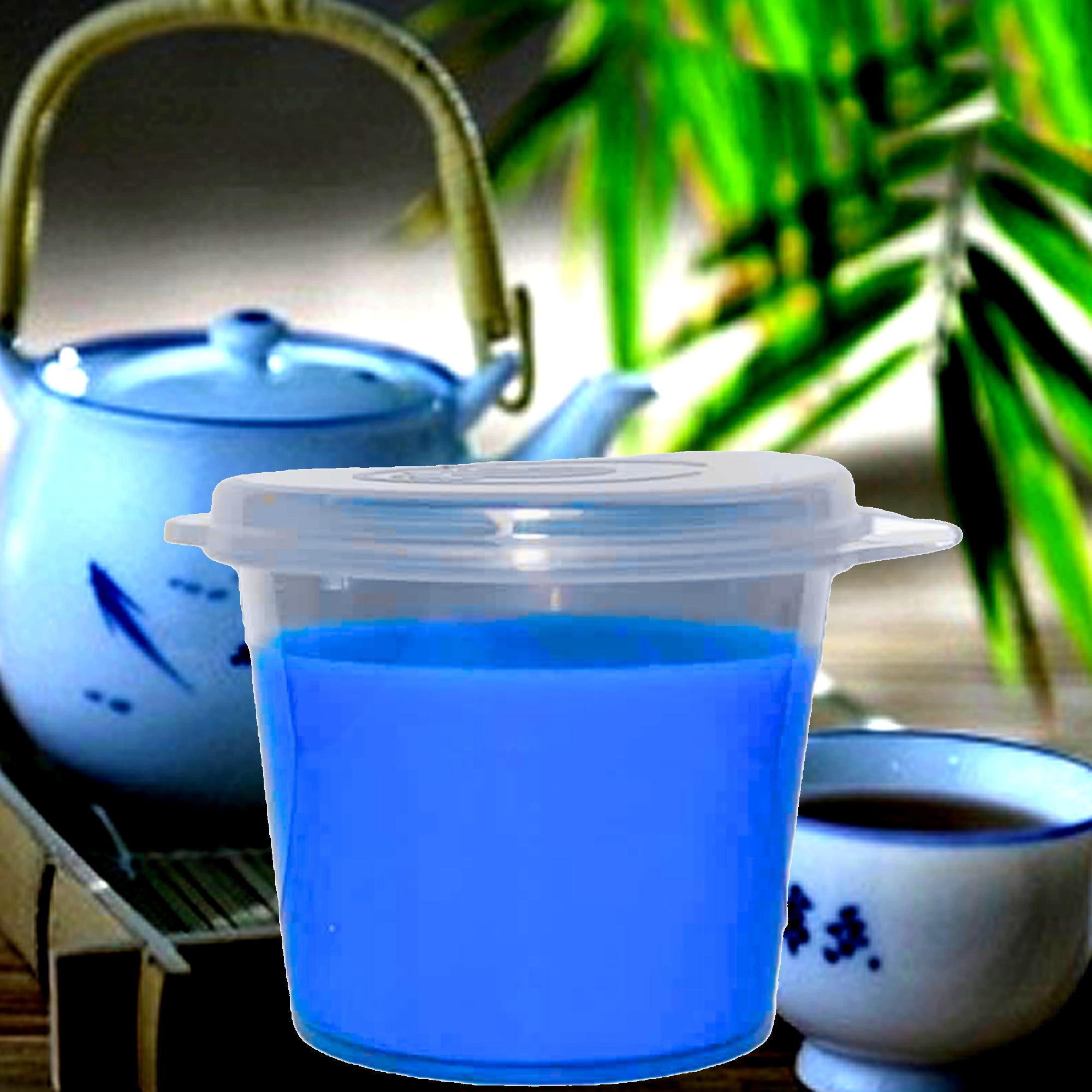 Bamboo & White Tea Soy Candle Melt Shot Pots – Plant-Based, Vegan, Cruelty-Free, Hand-Poured