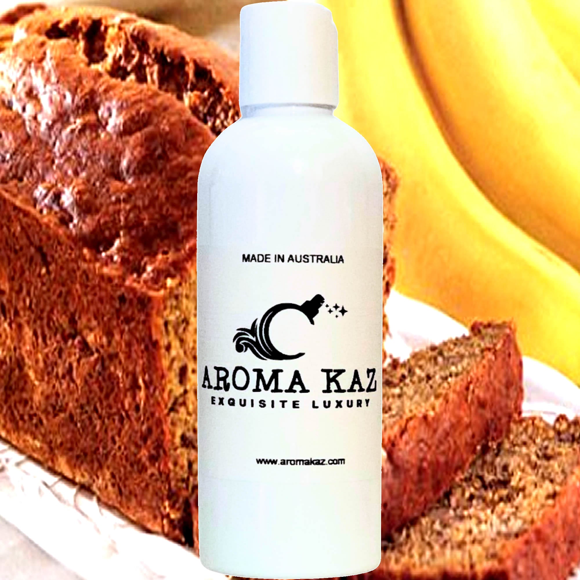 Banana Bread Body Wash/Shower Gel/Bubble Bath Plant Based Vegan Cruelty Free Luxury