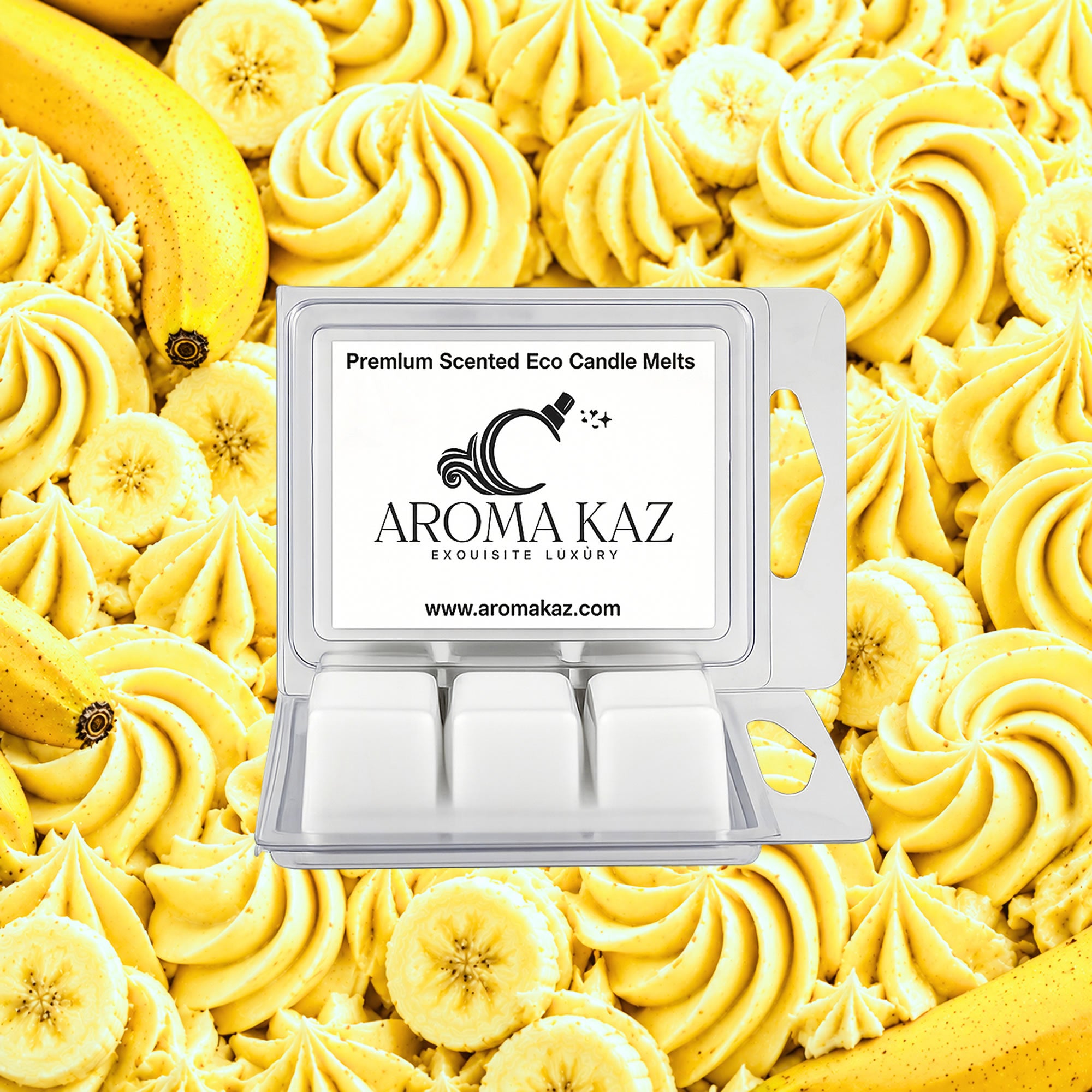 Banana Buttercream Soy Wax Melts Clam Pack