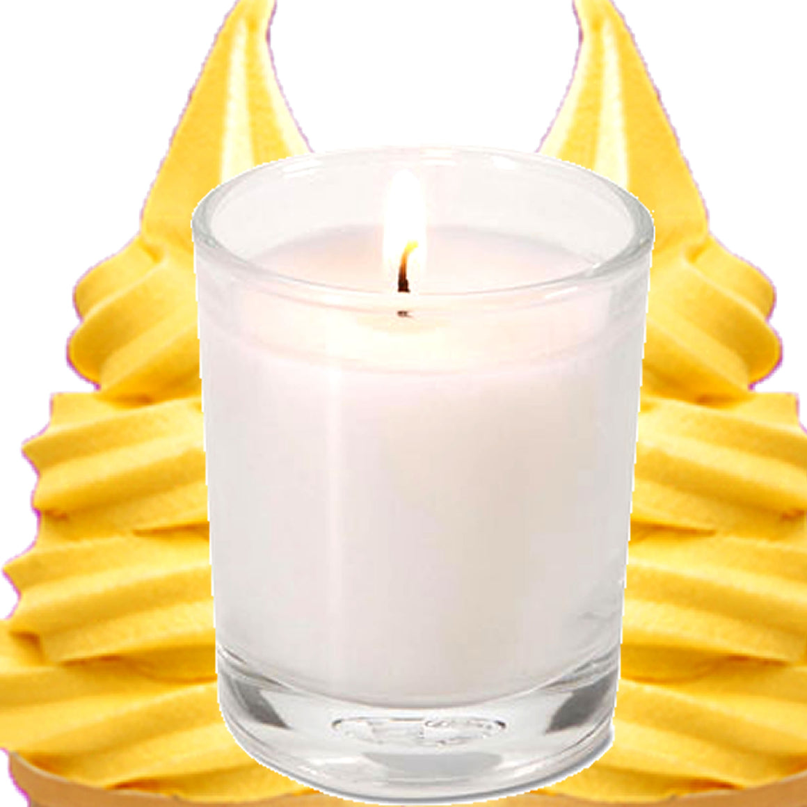 Banana Buttercream Eco Soy Votive Candles – Clean Burn, Plant-Based, Vegan & Pet Safe