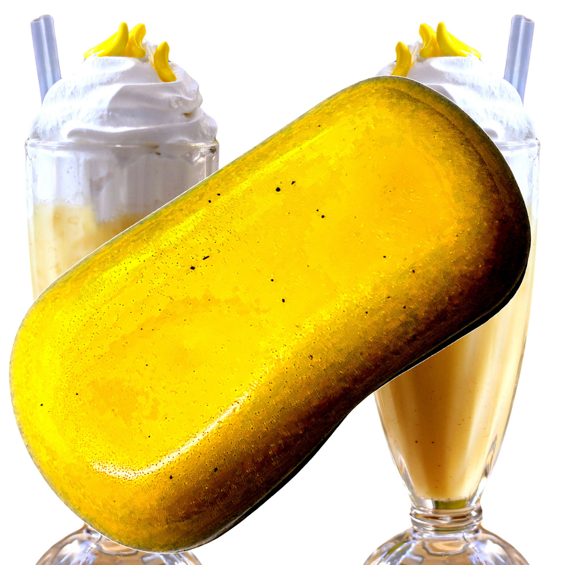 Banana Milkshake Vegan Soap Bars Plant-Based Cruelty-Free Handcrafted