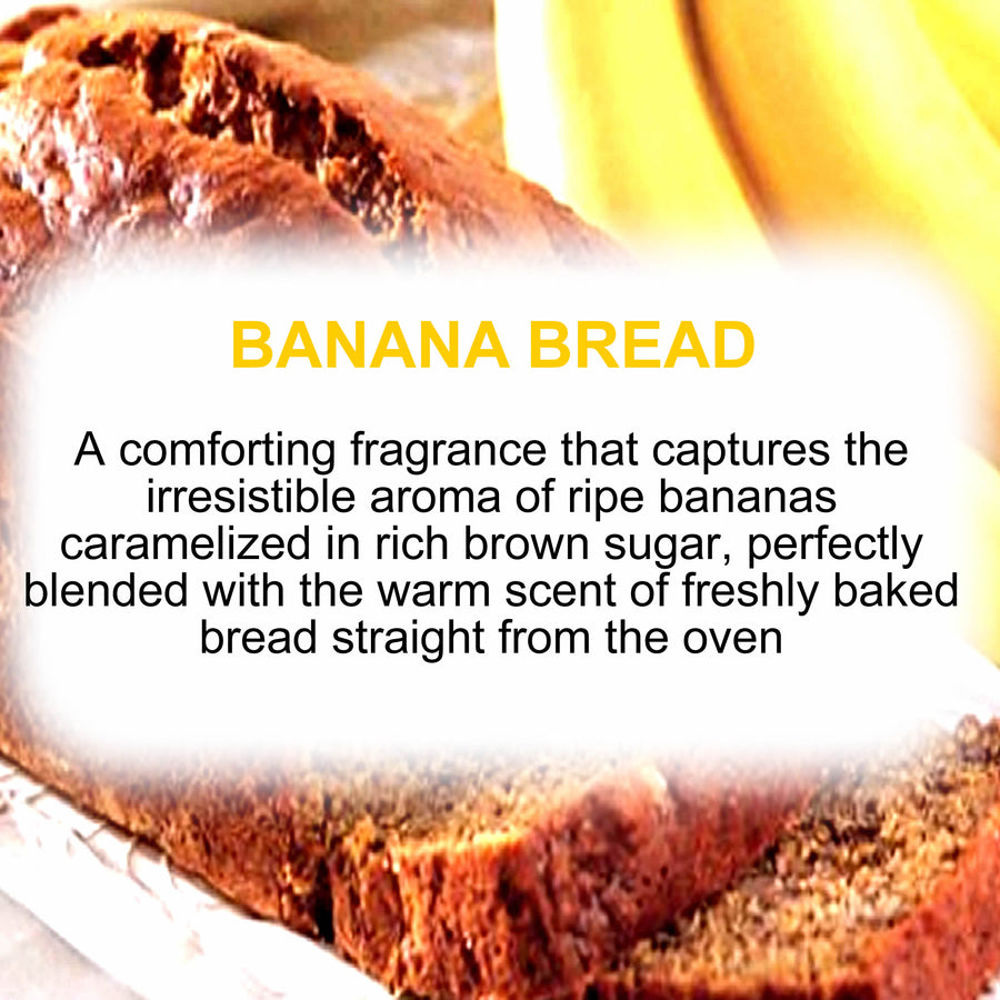 Banana Bread Car Air Freshener Spray – Plant-Based, Vegan, Cruelty-Free & Pet Safe