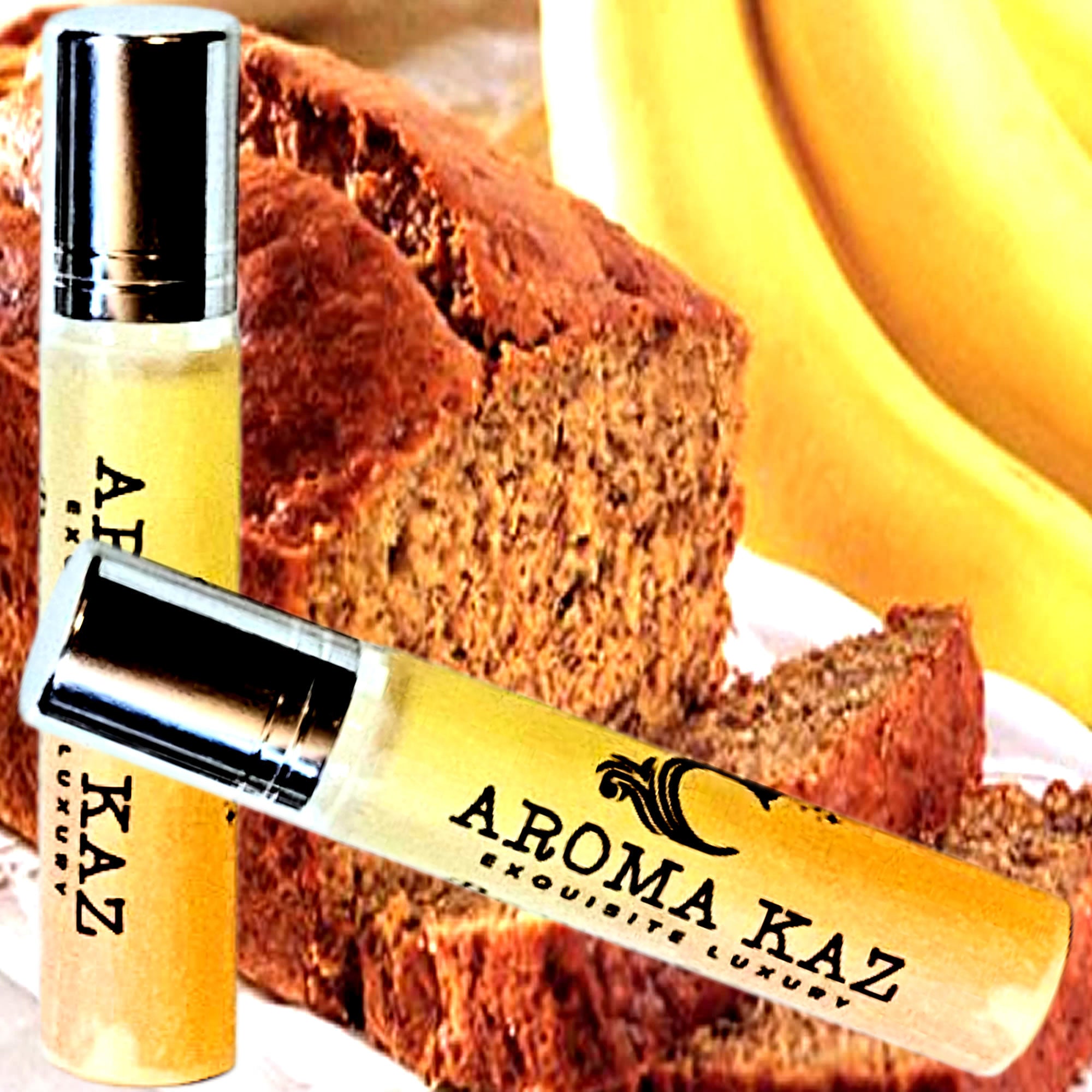 Banana Bread Roll-On Perfume Plant-Based Vegan Cruelty Free