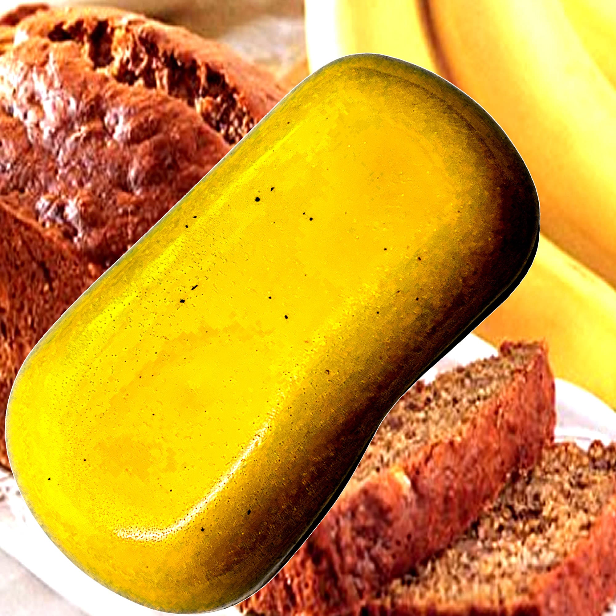 Banana Bread Vegan Soap Bars Plant-Based Cruelty-Free Handcrafted