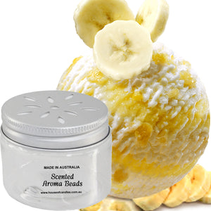 Banana Buttercream Scented Aroma Beads Room/Car Air Freshener