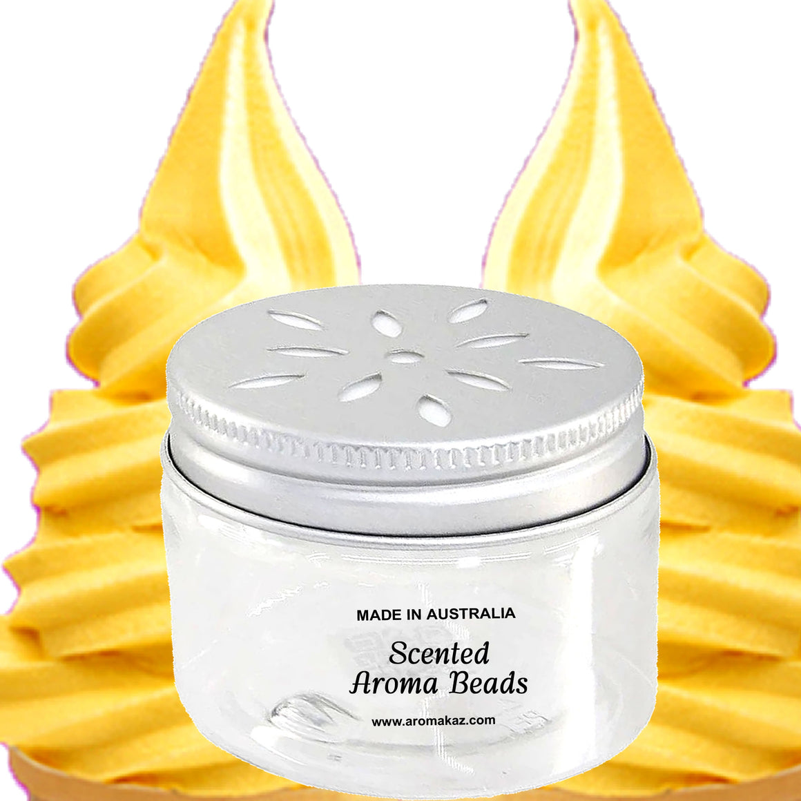 Banana Buttercream Air Freshener Aroma Beads - Room, Car, Pantry, Pet Areas, Linen