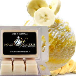 Banana Buttercream Eco Soy Candle Wax Melts Clam Packs