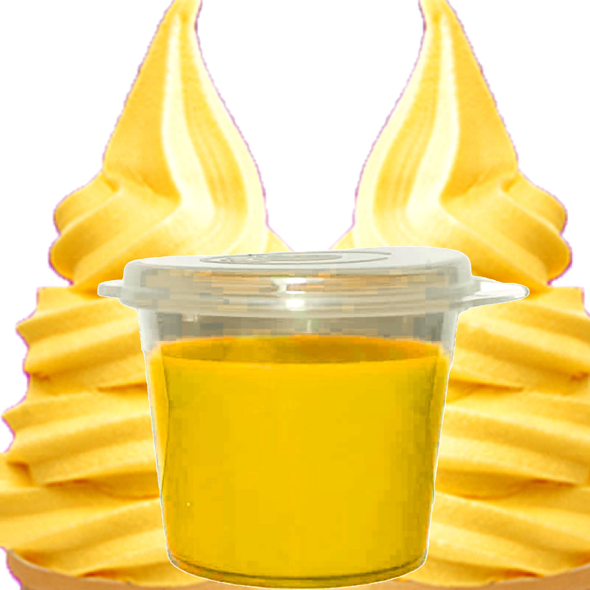 Banana Buttercream Soy Candle Melt Shot Pots – Plant-Based, Vegan, Cruelty-Free, Hand-Poured