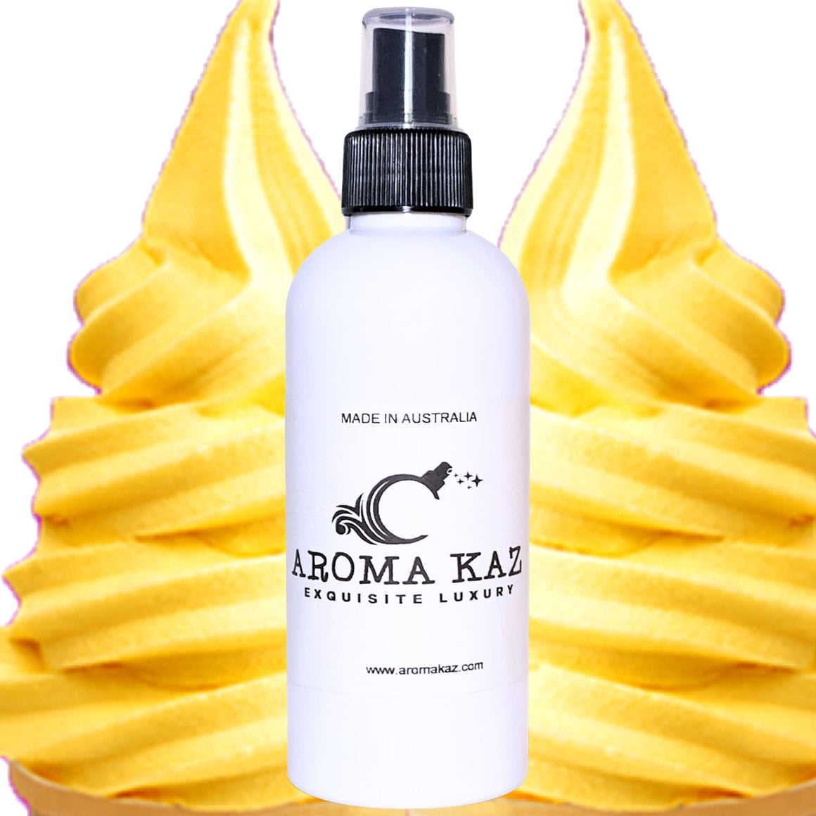 Banana Buttercream Car Air Freshener Spray – Plant-Based, Vegan, Cruelty-Free & Pet Safe
