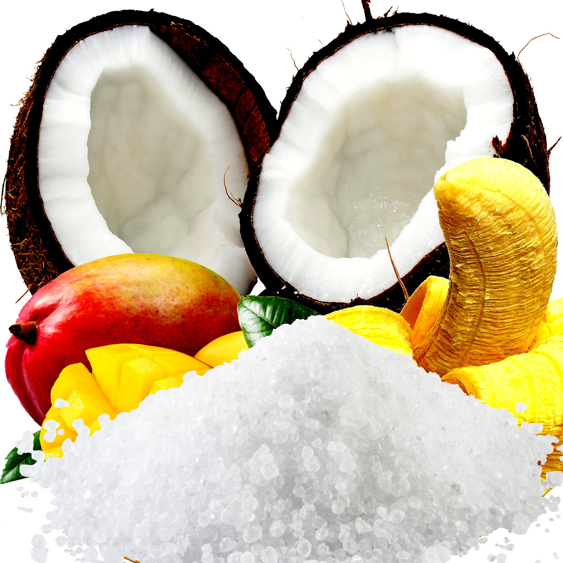 Banana Coconut Mango Bath Salts/Bath Soak/Bath Crystals