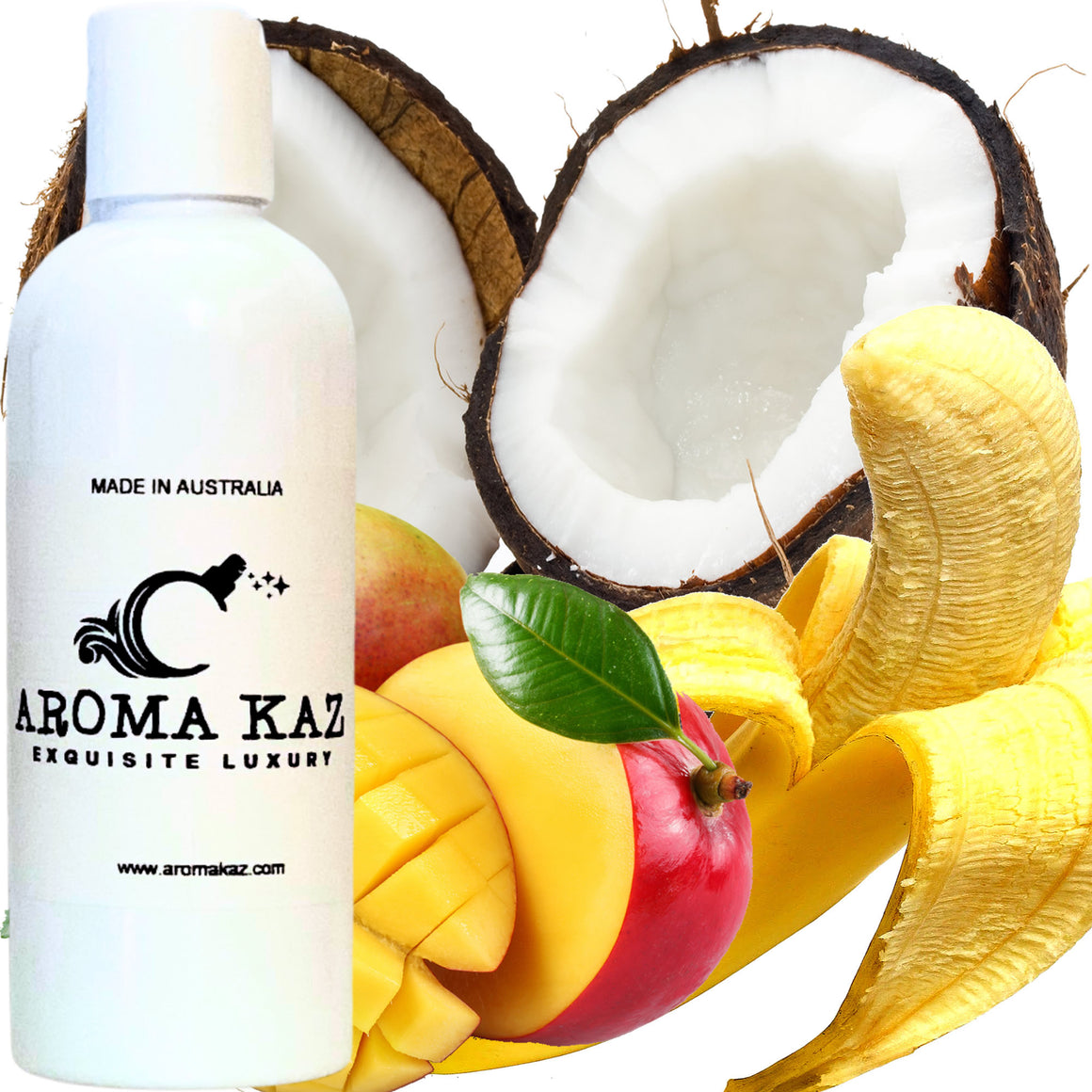 Banana Coconut Mango Scented Body Wash/Shower Gel