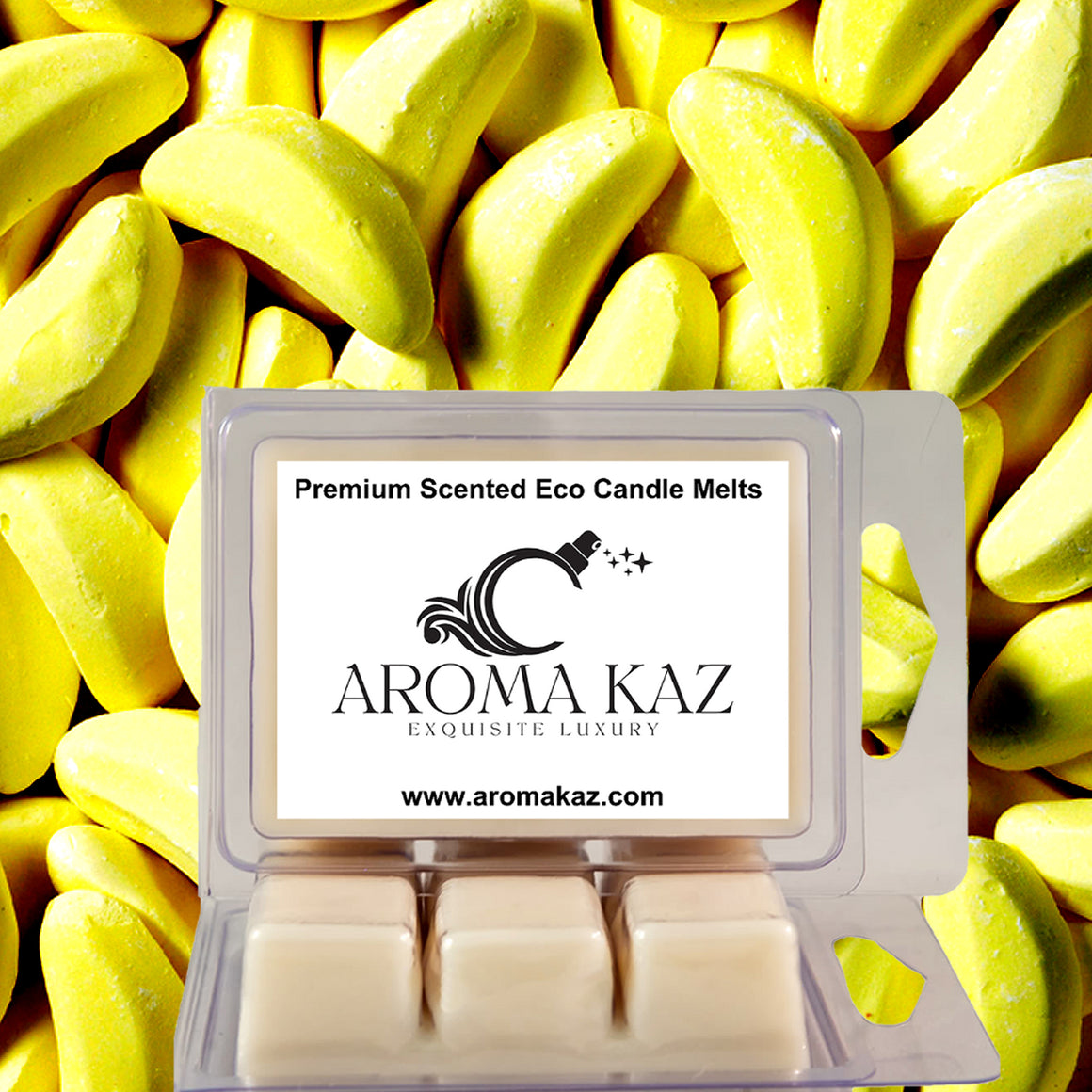 Banana Lollies Soy Wax Melts – Hand-Poured, Plant-Based & Vegan