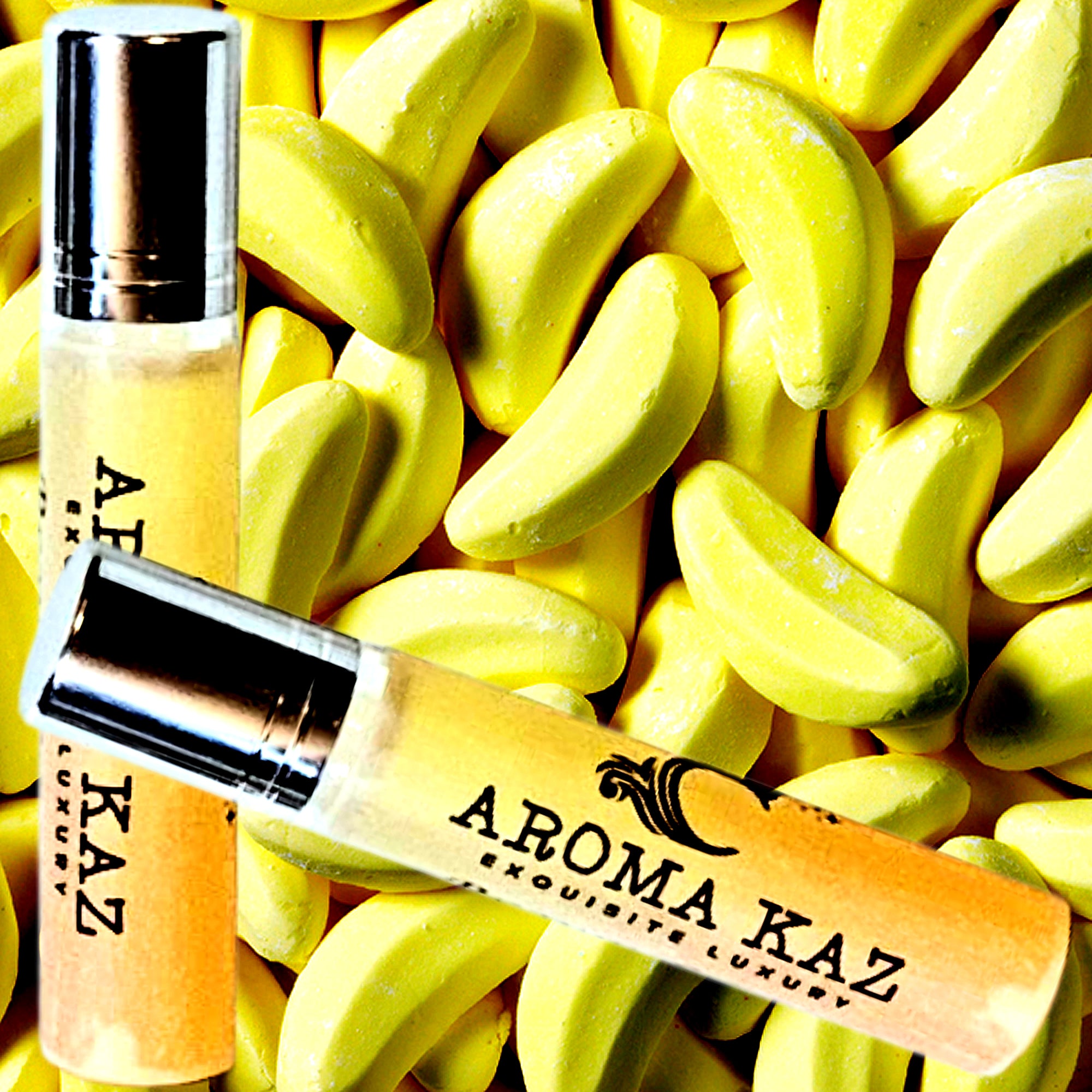 Banana Lollies Roll-On Perfume Plant-Based Vegan Cruelty Free