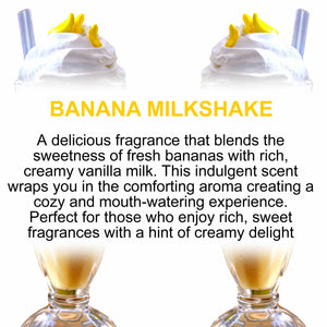 Banana Milkshake Body Spray Mist - Vegan, Cruelty-Free, Alcohol-Free Perfume