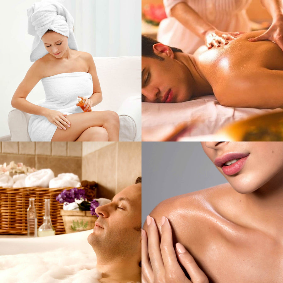 French Vanilla Body Massage Oil – vegan, cruelty-free, plant-based hydrating oil with rich creamy vanilla, handmade in Australia.