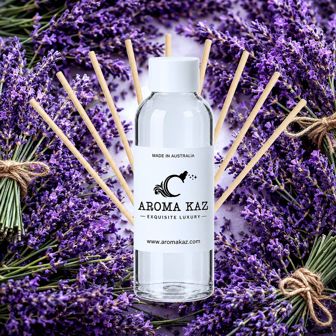 Fresh Lavender Diffuser Fragrance Oil Refill – vegan, cruelty-free featuring fresh lavender, handmade in Australia.