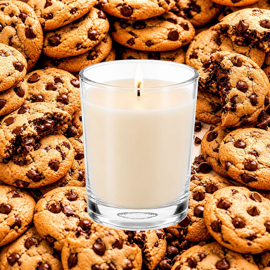 Choc Chip Cookies Scented Votive Candles eco soy plant based – vegan, cruelty-free featuring warm baked chocolate chip cookie aroma, handmade in Australia.