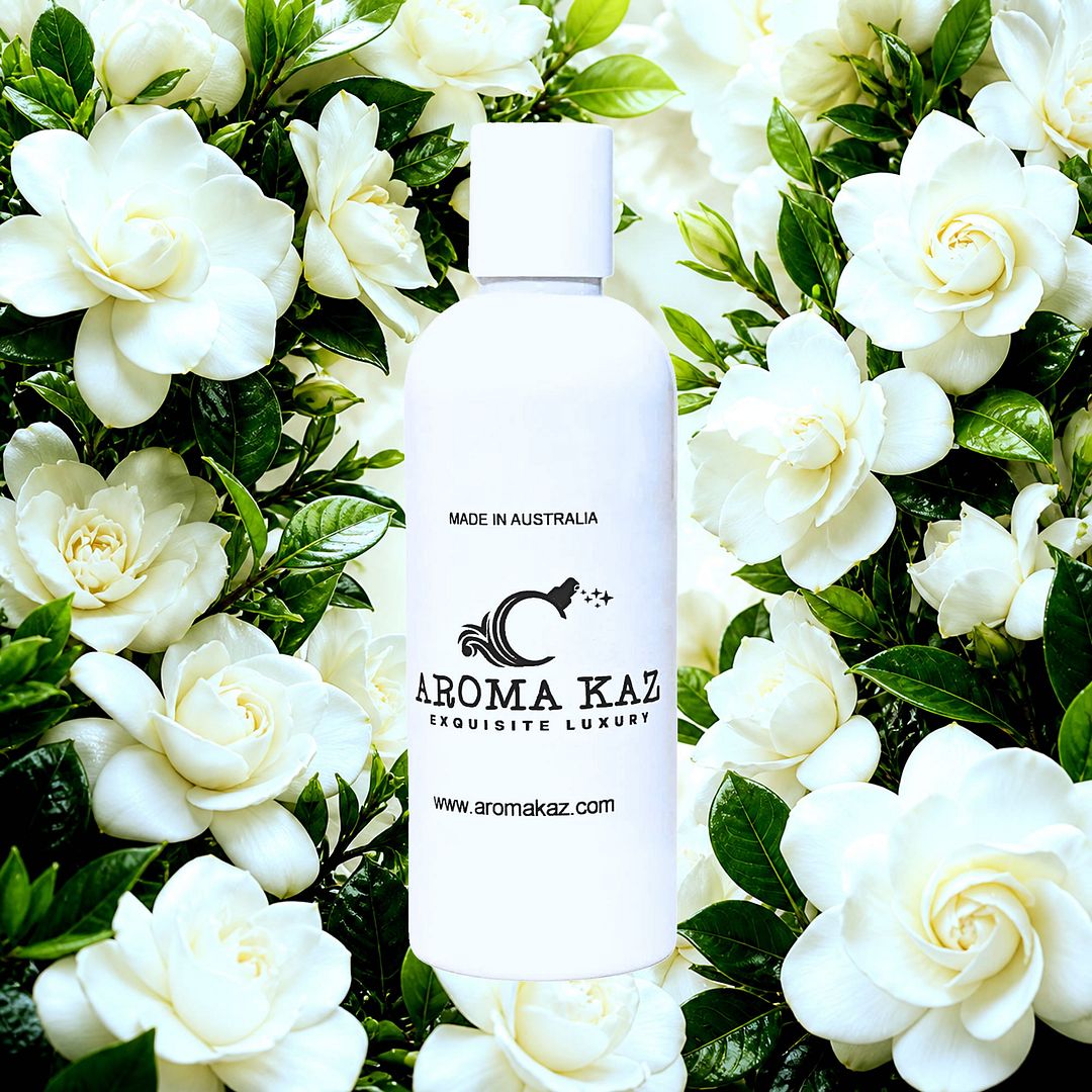 Gardenia Body Massage Oil – vegan, cruelty-free, plant-based hydrating oil with the elegance pf gardenia flowers,  handmade in Australia.