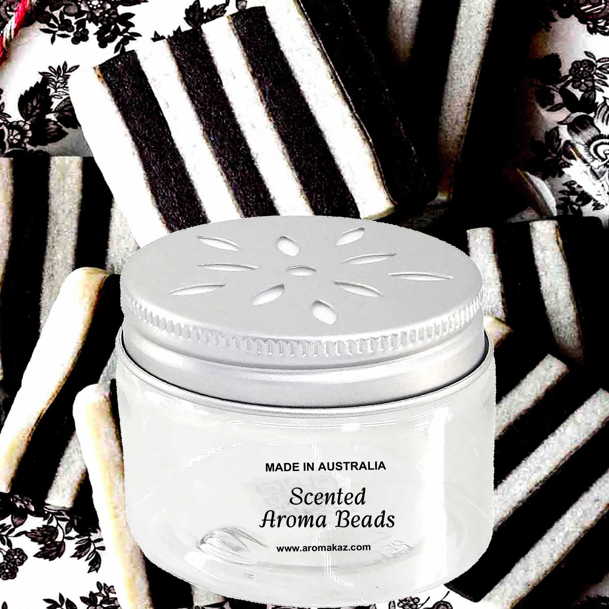 Black Licorice & Vanilla Air Freshener Aroma Beads - Room, Car, Pantry, Pet Areas, Linen