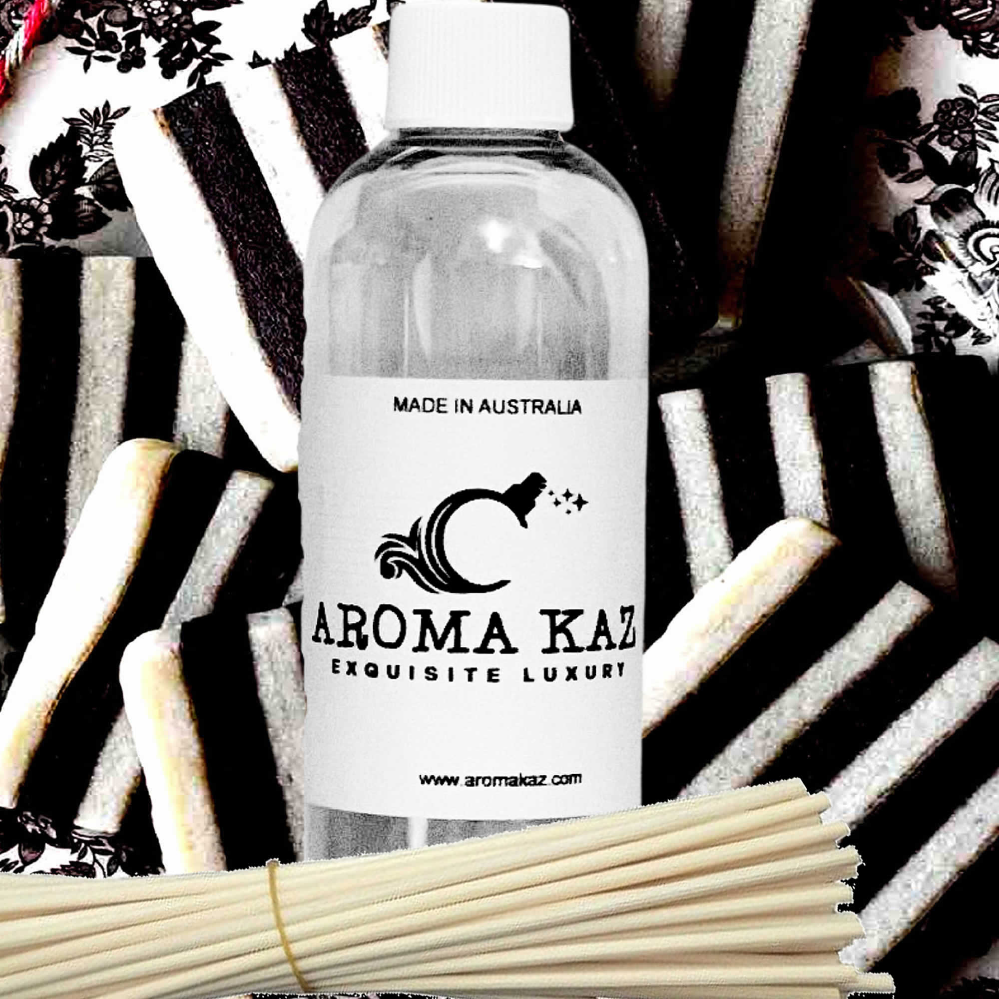 Black Licorice & Vanilla Diffuser Fragrance Oil Refill – vegan, cruelty-free featuring with sweet vanilla and bold licorice notes, handmade in Australia.