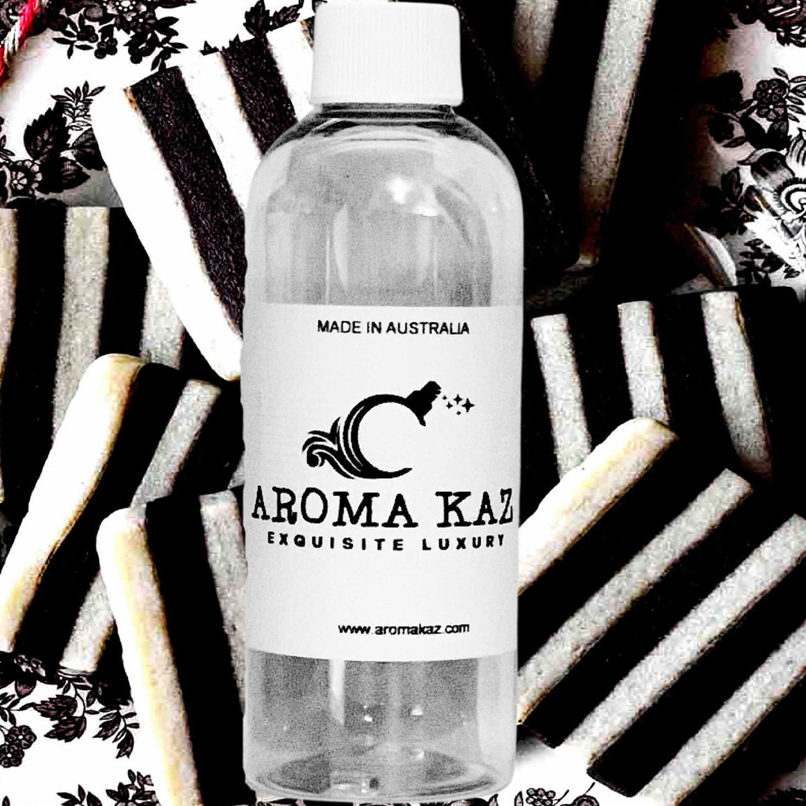 Black Licorice & Vanilla fragrance oil for candle making, soap making and perfume blending – vegan, cruelty-free featuring with sweet vanilla and bold licorice notes, handmade in Australia.