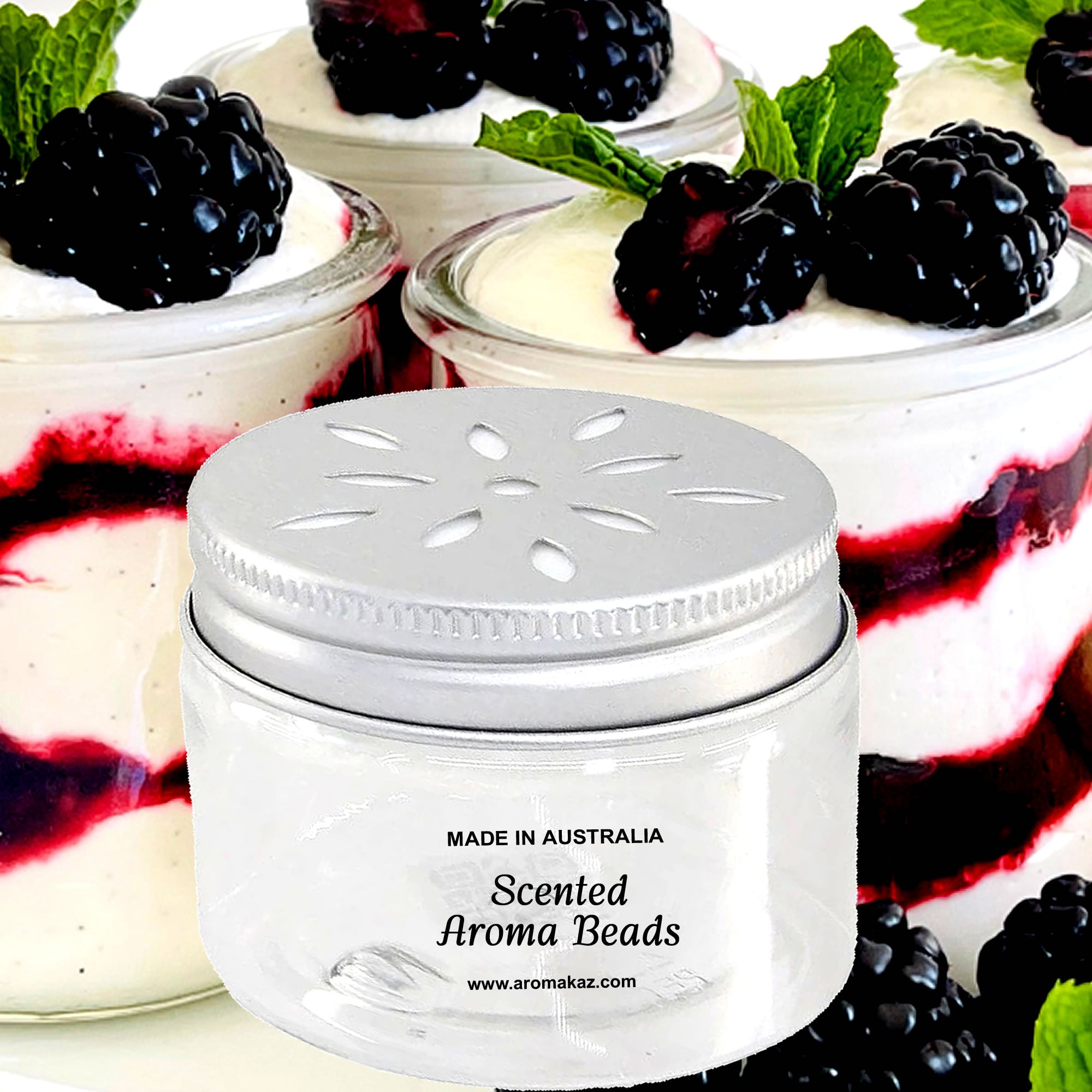 Black Raspberry Vanilla Air Freshener Aroma Beads - Room, Car, Pantry, Pet Areas, Linen