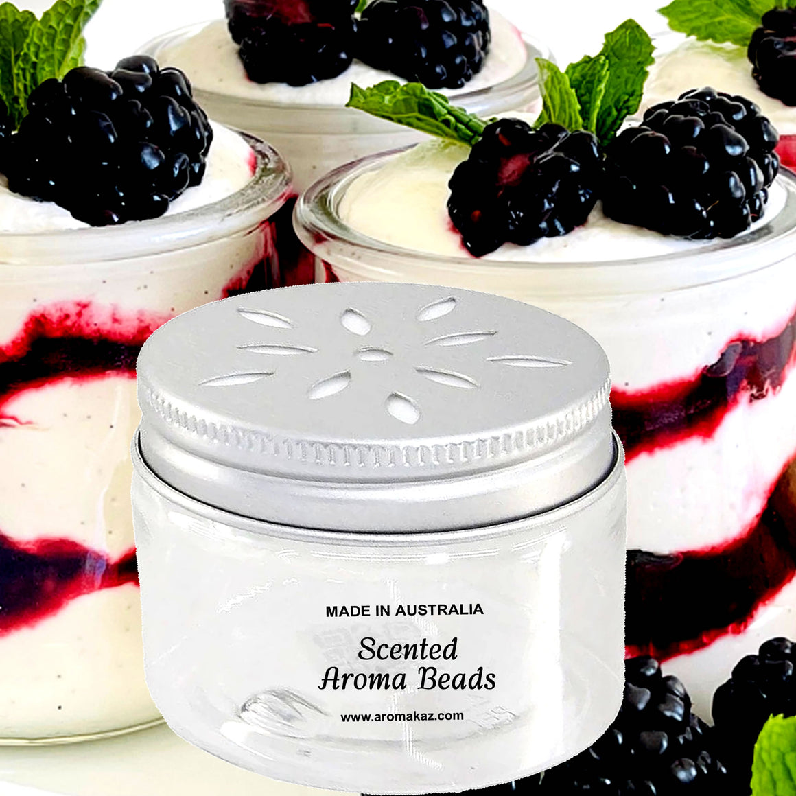 Black Raspberry Vanilla Air Freshener Aroma Beads - Room, Car, Pantry, Pet Areas, Linen