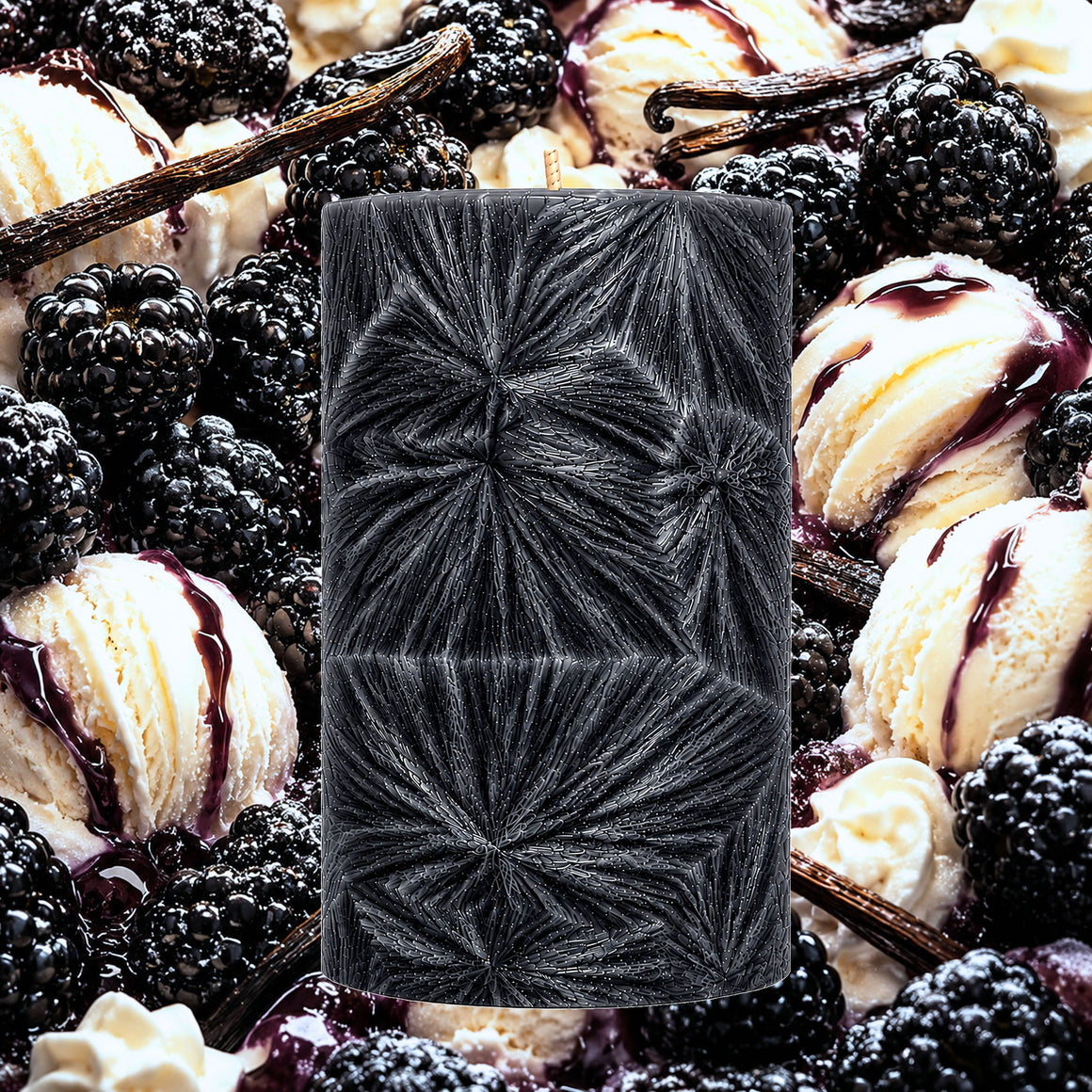 Black Raspberry Vanilla Pillar Candle