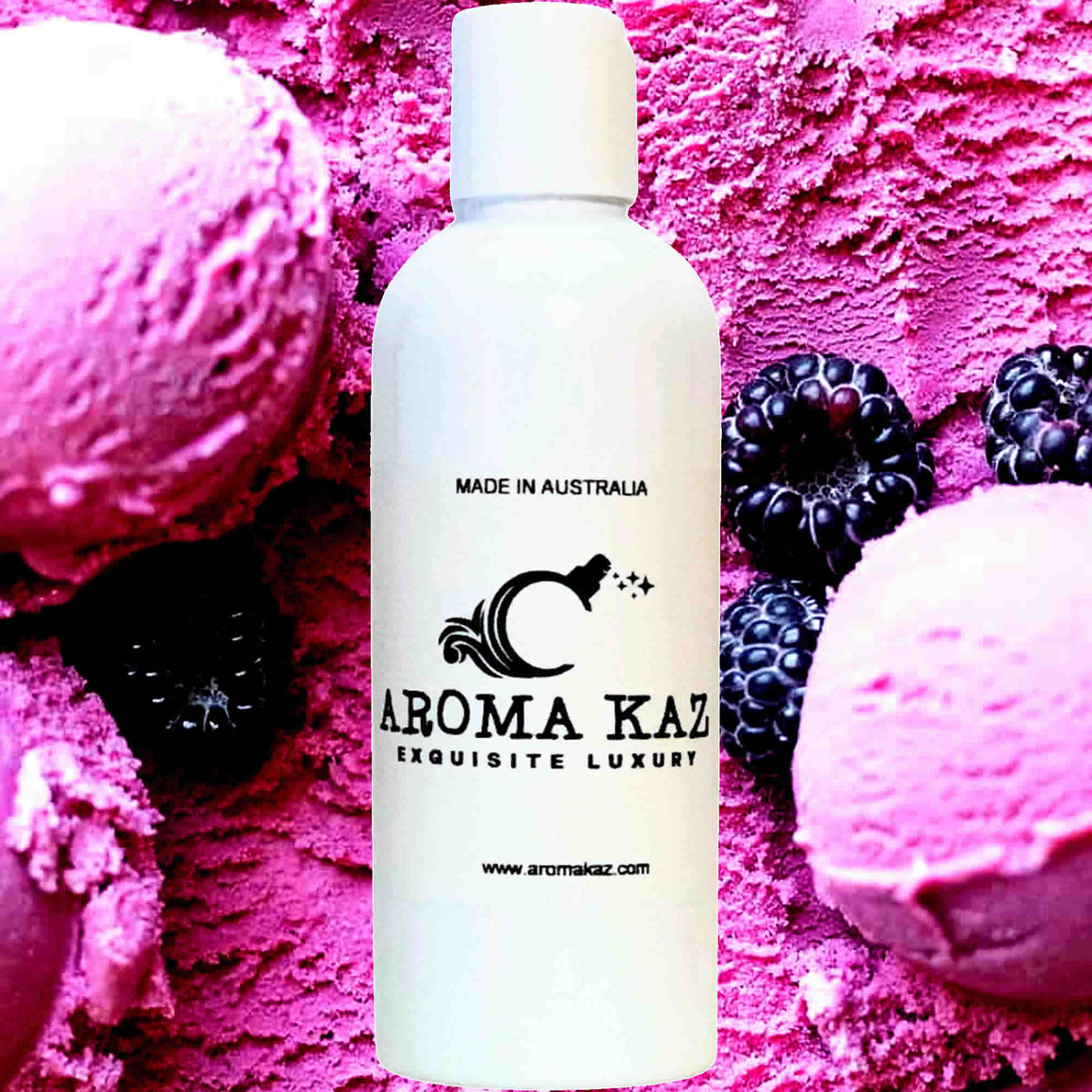 Blackberry Ice Cream Body Wash/Shower Gel/Bubble Bath Plant Based Vegan Cruelty Free Luxury