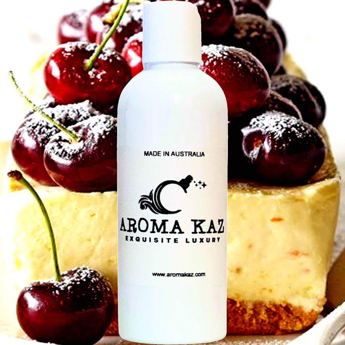 Black Cherry Cheesecake Body Wash/Shower Gel/Bubble Bath Plant Based Vegan Cruelty Free Luxury